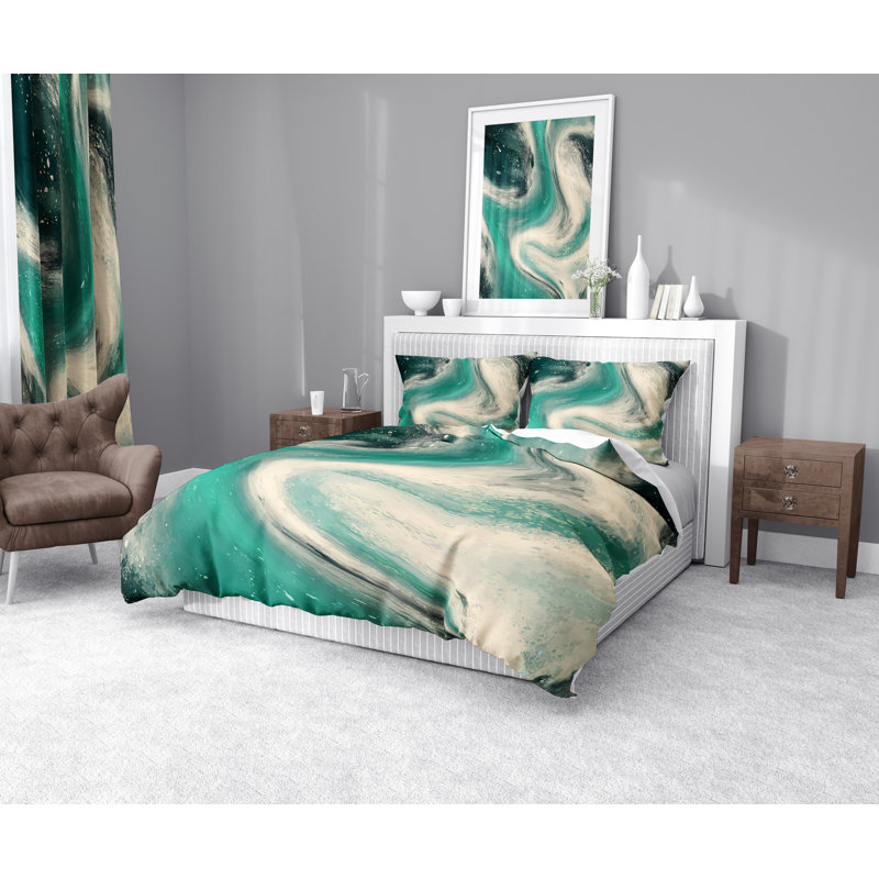 Polyester Duvet Cover, King Duvet Cover + 2 King Shams
