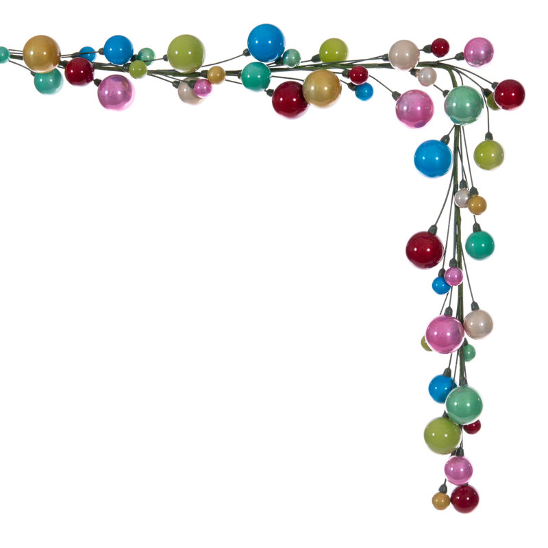 Guirlande Vickerman 6 pi, Rouge / orange / vert / bleu / blanc / rose