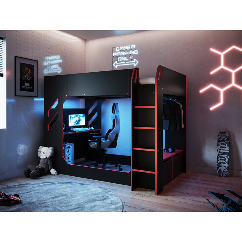 Gaming Bed Bed Frame, Small Double