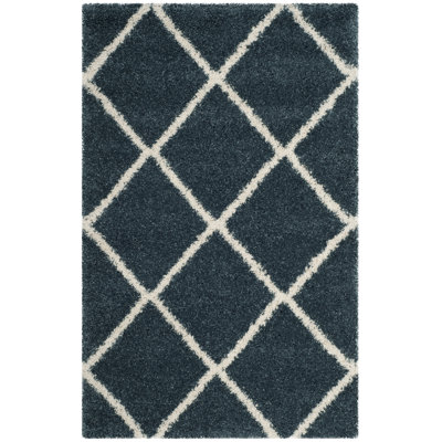 Humberto Hudson Shag Performance Geometric Rug