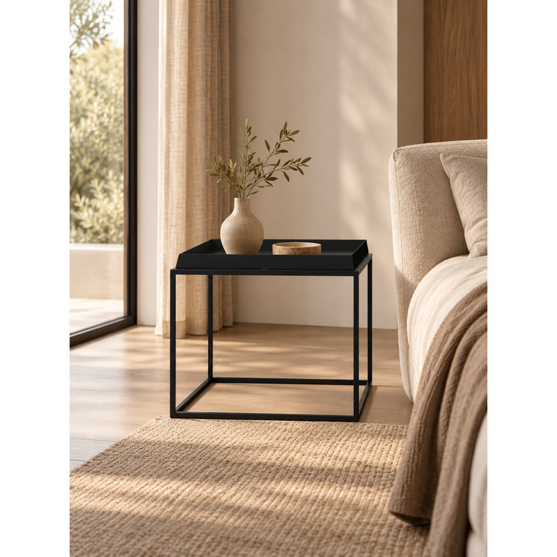Table de bout Ivan, Noir