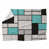Gray/Turquoise