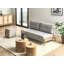 45 cm W Fabric Square Pouffe with Storage-565253172