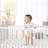 Baseball Patch Satin Fitted Crib Sheet