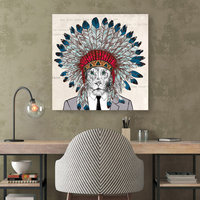 Spiritwalker 1 Piece Wrapped Canvas Wall Art