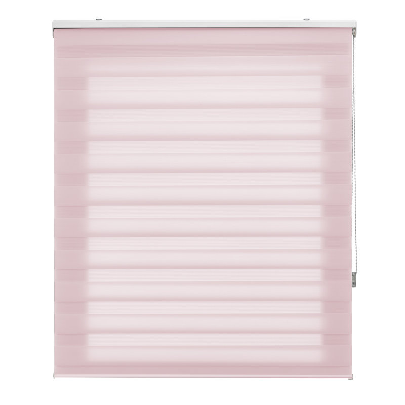 Semi Sheer Zebra Shades, 160x250, pink