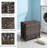 Large Rolling Laundry Hamper With Lid, 3 Removable Color-Coded Liners & Mesh Bags, Foldable Storage Basket With Wheels And Side Pocket