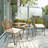 Brookley 2 - Person Patio Dining Set Round Table with Cushions Included-1013349621-1013349620
