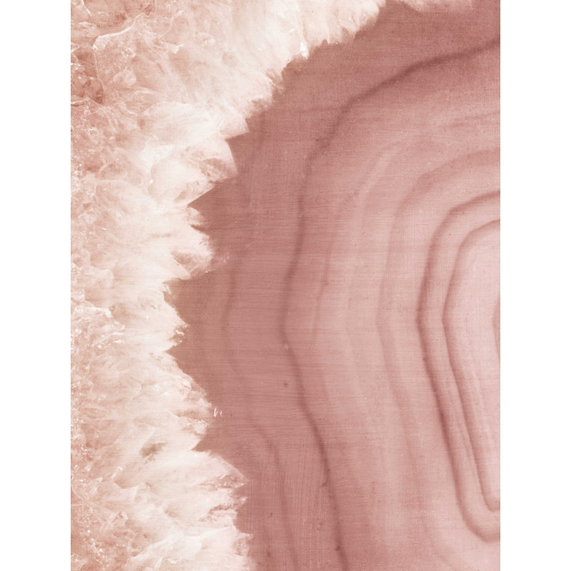 Agate Geode I Blush, 16" H x 12" W