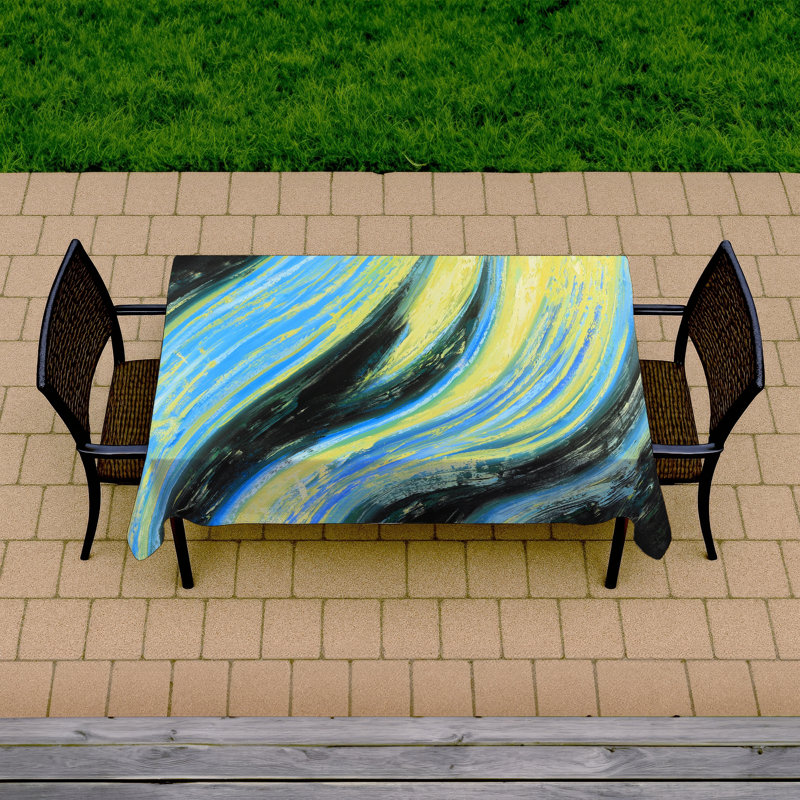 Wavy Magical Liquid Tablecloth | Indoor/Outdoor Home Decor
