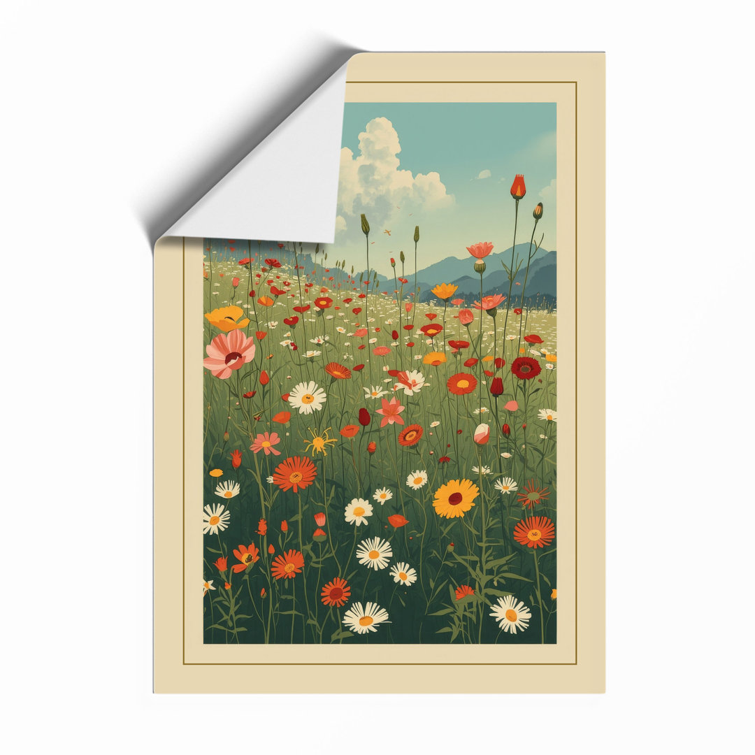 Wildflower Meadow Botanical - Framed Print