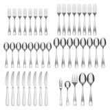 Cambridge Rhiannon Mirror 45-Piece Flatware Set