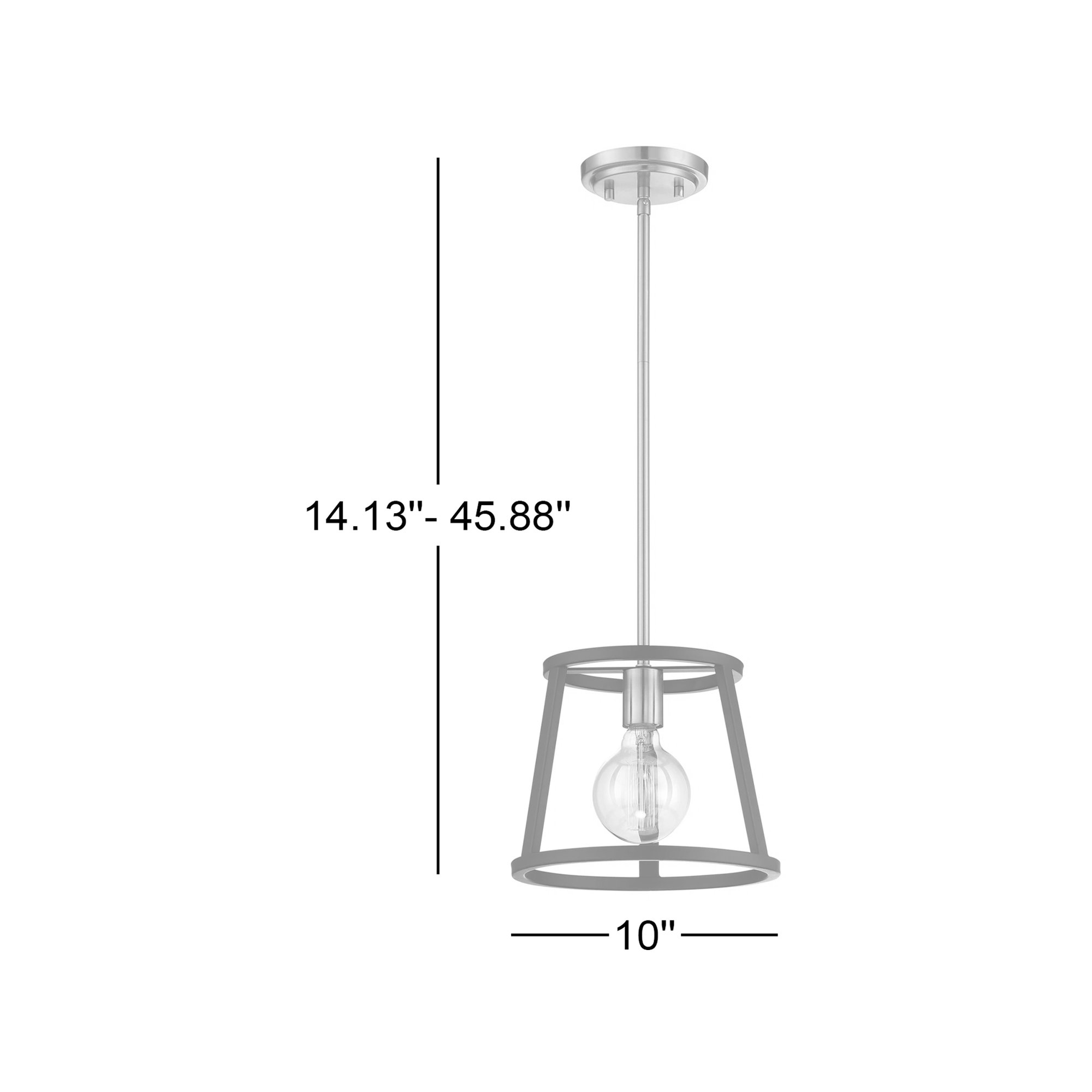 Brielle Single Light Dimmable Pendant
