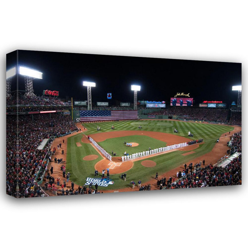 Fenway Park, H 12 po x l 18 po