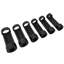 6Pcs Pass Through Strut Socket Set, 12 Point 1/2" Drive Suspension Tool Kit