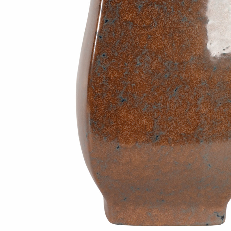 Grand vase en céramique Dakota Fields Gresham, Hauteur totale - 17 po 