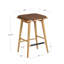 Ensemble de 4 tabourets de bar en bois sans dossier à hauteur de comptoir avec coussin amovible en cuir-871875409-847064336-868643923