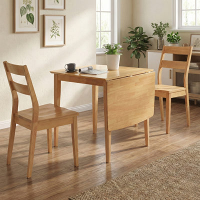 Bodie Extendable Solid Wood Base Dining Table