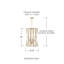 Luminaire suspendu tambour à 4 lumières Gearalt-865133066