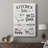 Rules of the Kitchen -Gallery Wrapped Cavas