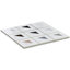 Freya Multicolor 12'' W X 12'' L Marble And Brass Mosaic Wall Tile (1 Sq. Ft. / Sheet)