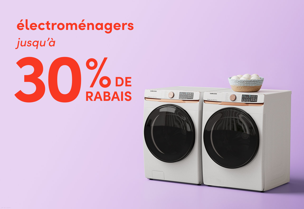 électroménagers en solde