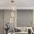 Khatuna 3 - Light Gold LED Pendant