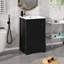 20 Inch Bathroom Vanities With Storage Cabinet Door Organizer, Undermount Ceramic Sink, Soft Closing Doors, Adjustable Shelf-573751020