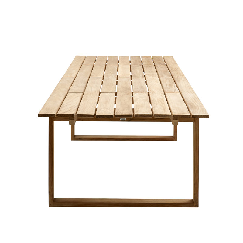 Endless Outdoor Teak Dining Table, 39.4" W x 130.8" L x 29" H