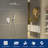 12" Wall Mounted Pressure Balanced Rain Shower System with Handheld Spray-60220262