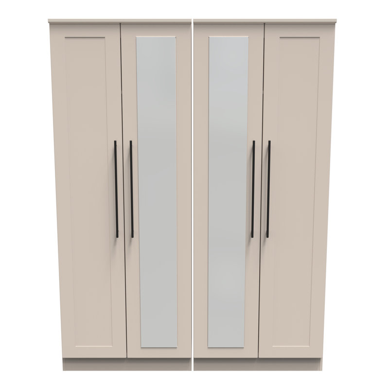 Fully Assembled 2 Door Wardrobe, Kashmir Matt