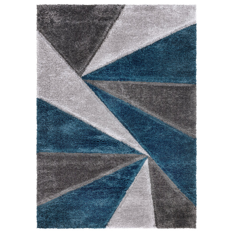 Solid Colour Area Rug, Rectangle 60 x 110 cm