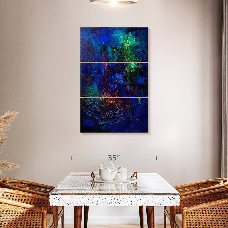 Avery Blue II, 45" H x 28" W
