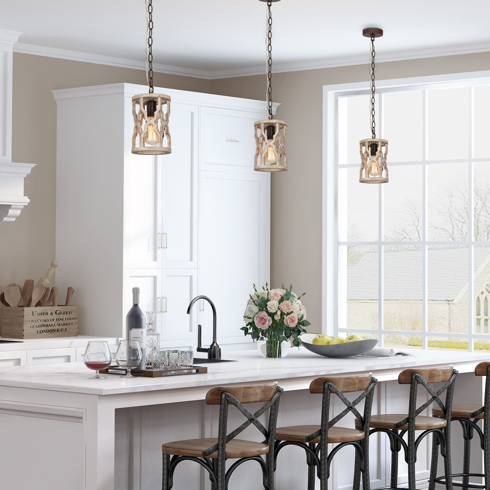 Laurel Foundry Modern Farmhouse Gatlin 1 - Light Lantern Pendant & Reviews  - Wayfair Canada