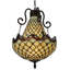 Lustre empire 5 lumières Diamond and Jewel
