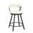 Laub Swivel Upholstered Faux Leather Counter Stool-826416971-826416969