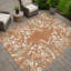 Tapis floral intérieur / extérieur lavable à la machine Bourkelands ACN2334-508417597