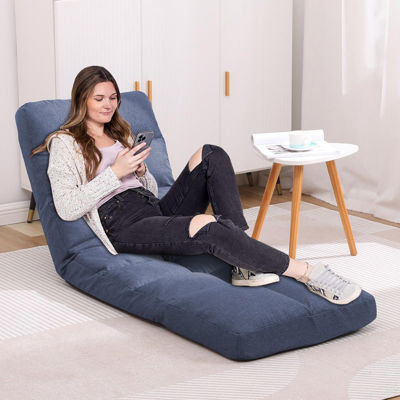 Fauteuil inclinable Cahir avec 14 chaises réglables, Bleu
