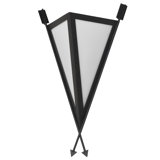 1 - Light Flush Mounted Sconce