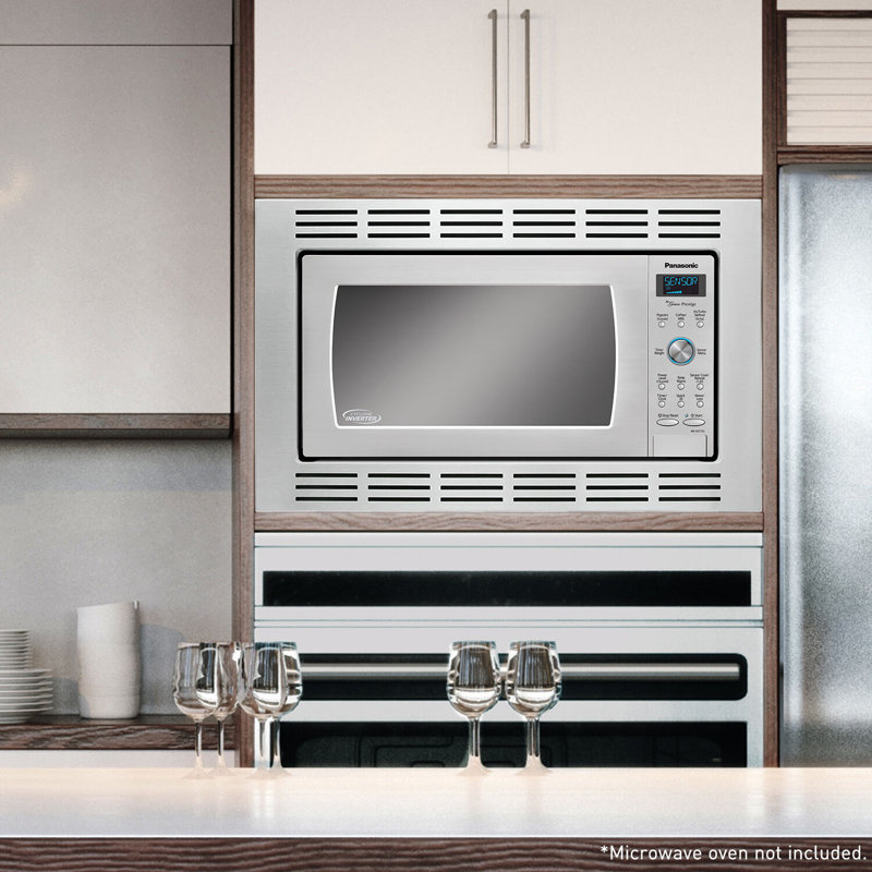 Panasonic® Microwave Trim Kit, 16.5" H x 27" W x 0.75" D