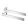 Universal Softsquare Double Wall Mounted Towel Bar