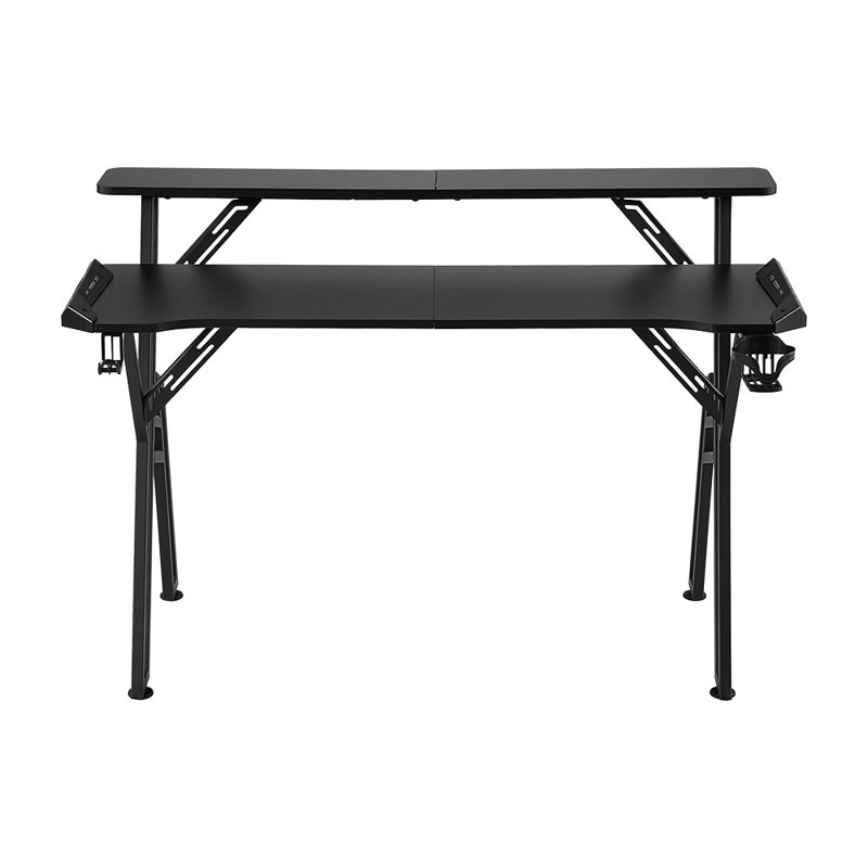 Adjustable Metal Base Computer Desk