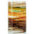Donsha Recycled Glass Abstract Decorative Clear Vase with Swirled Colored Glass Bands-566583389-566583378