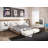 Jerud Abington Side Table With 1 Shelf In White