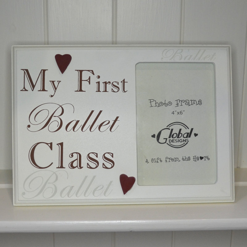 Red and Cream Single Picture Frame