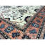 Tapis beige noué à la main de haute qualité