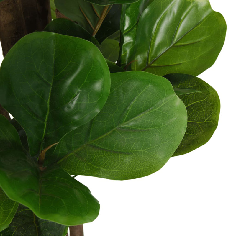 Faux Fiddle Leaf Fig Tree in Pot, 150cm H