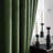 Lauier Velvet Blackout Curtain Pair-1452944882-1452944883