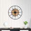Très grande horloge murale 23,5 po