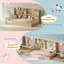Lits avec rangement, lit de sol Montessori en pin massif pour chambre d'enfant-1367130061